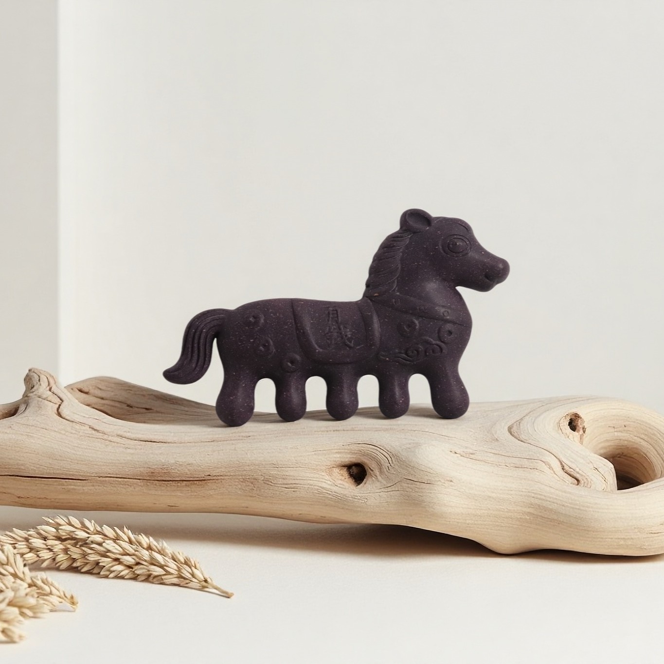 Lucky Wealth Horse Incense Comb