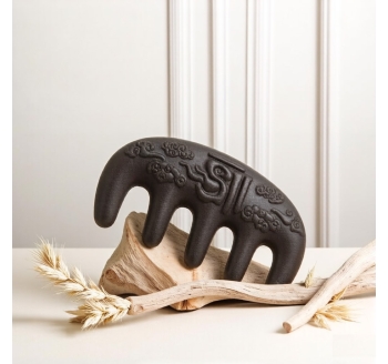 Herbal Cloud Pattern Wellness Comb