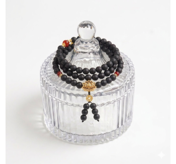 Herbal Tranquility 108-Bead Incense Bracelet