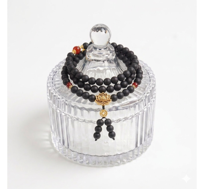 Herbal Tranquility 108-Bead Incense Bracelet
