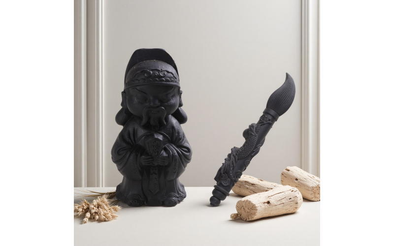 Scholar&rsquo;s Blessing & Dragon Ink Legacy Herbal Incense Figurine Set