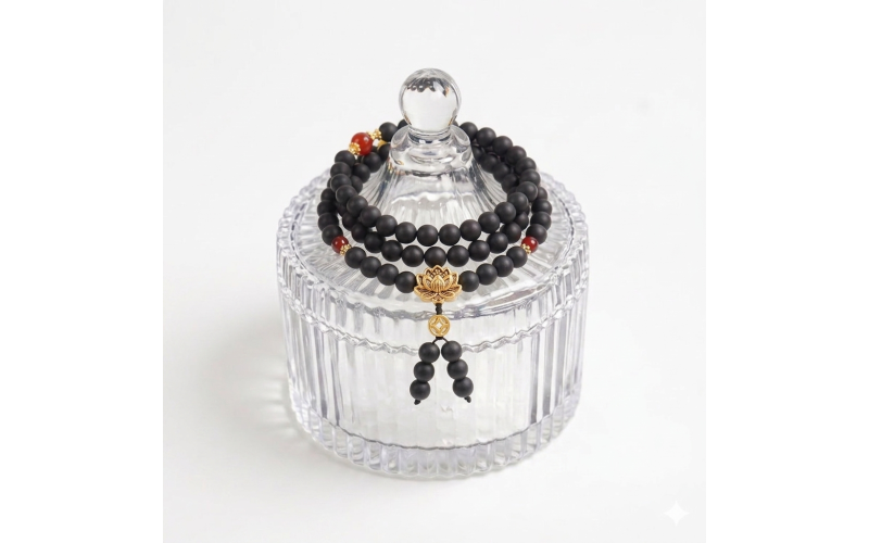 Herbal Tranquility 108-Bead Incense Bracelet